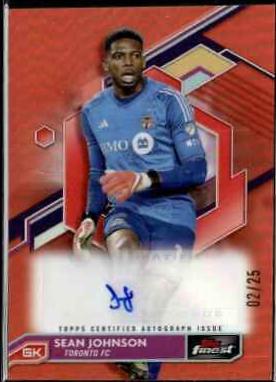 Sean Johnson #A-SJ 2023 Finest MLS Autograph