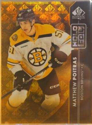 Matthew Poitras #HF-49 Hockey Cards 2023 SP Authentic Holofoil