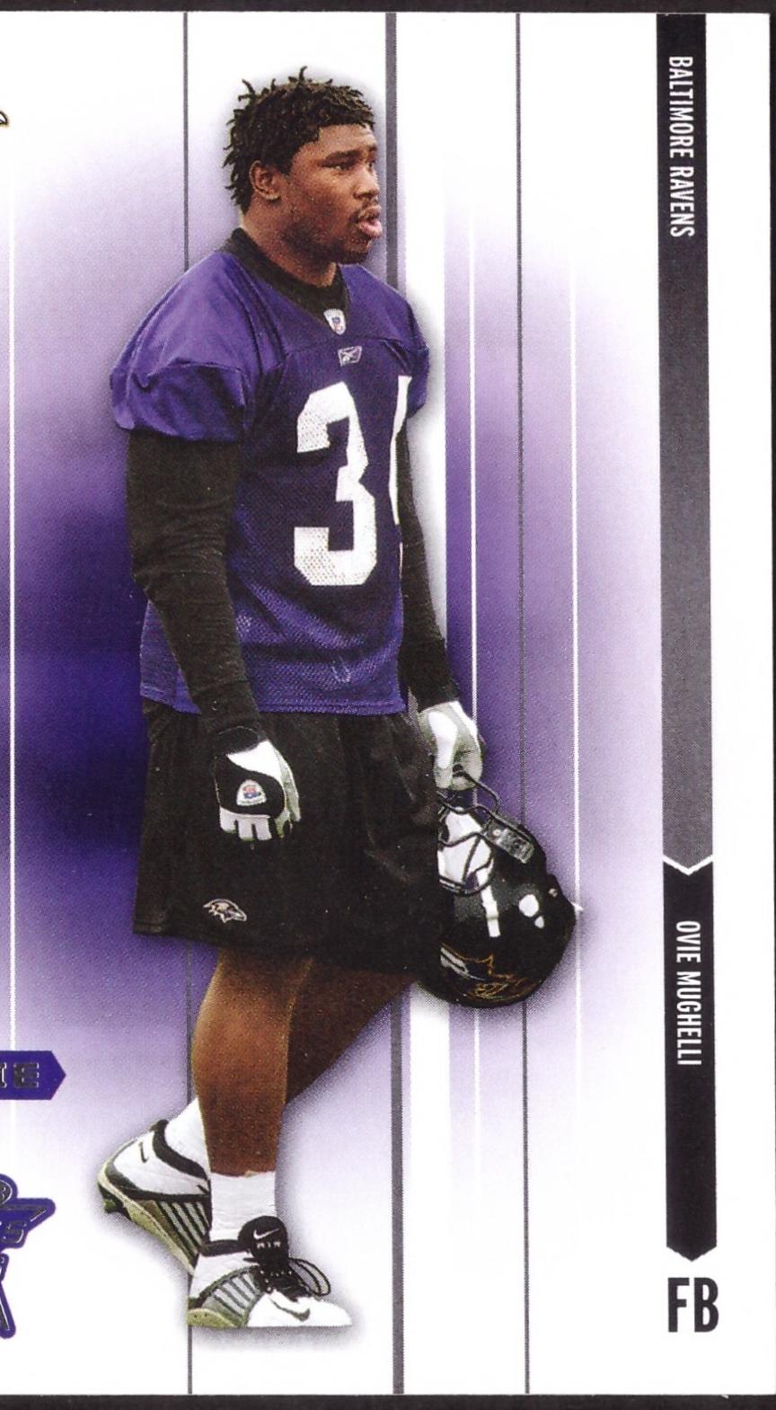 Ovie Mughelli #103 2003 Leaf Rookies & Stars Football