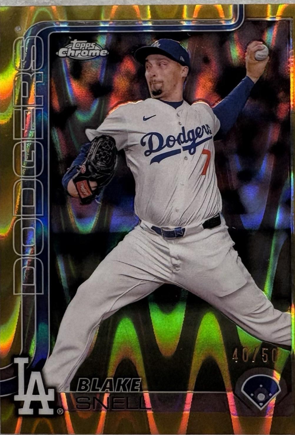 Blake Snell [Gold Raywave] #175