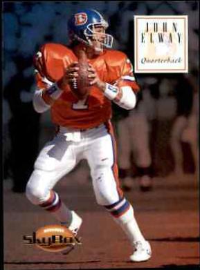 John Elway #46 Football Cards 1994 Skybox Premium