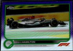 Lewis Hamilton [Purple Green] #111 Racing Cards 2022 Topps Chrome Formula 1 Prices