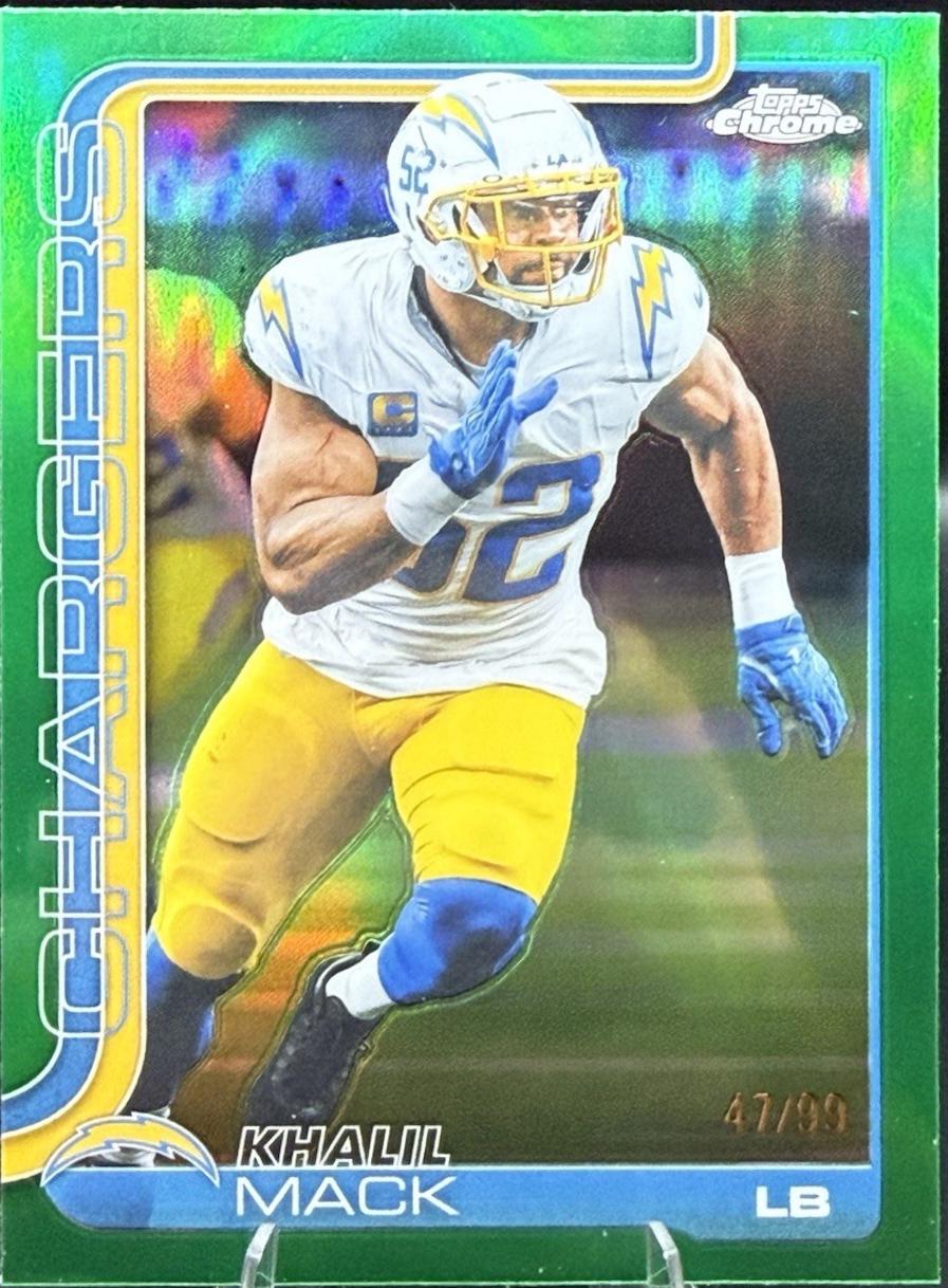 Khalil Mack [Green Refractor] #160