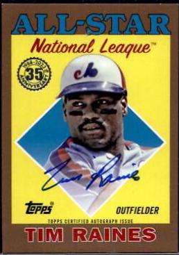Tim Raines [Gold] #88ASA-TR