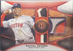Rafael Devers [Red] #TTR-RD Prices | 2025 Topps Tribute Triple