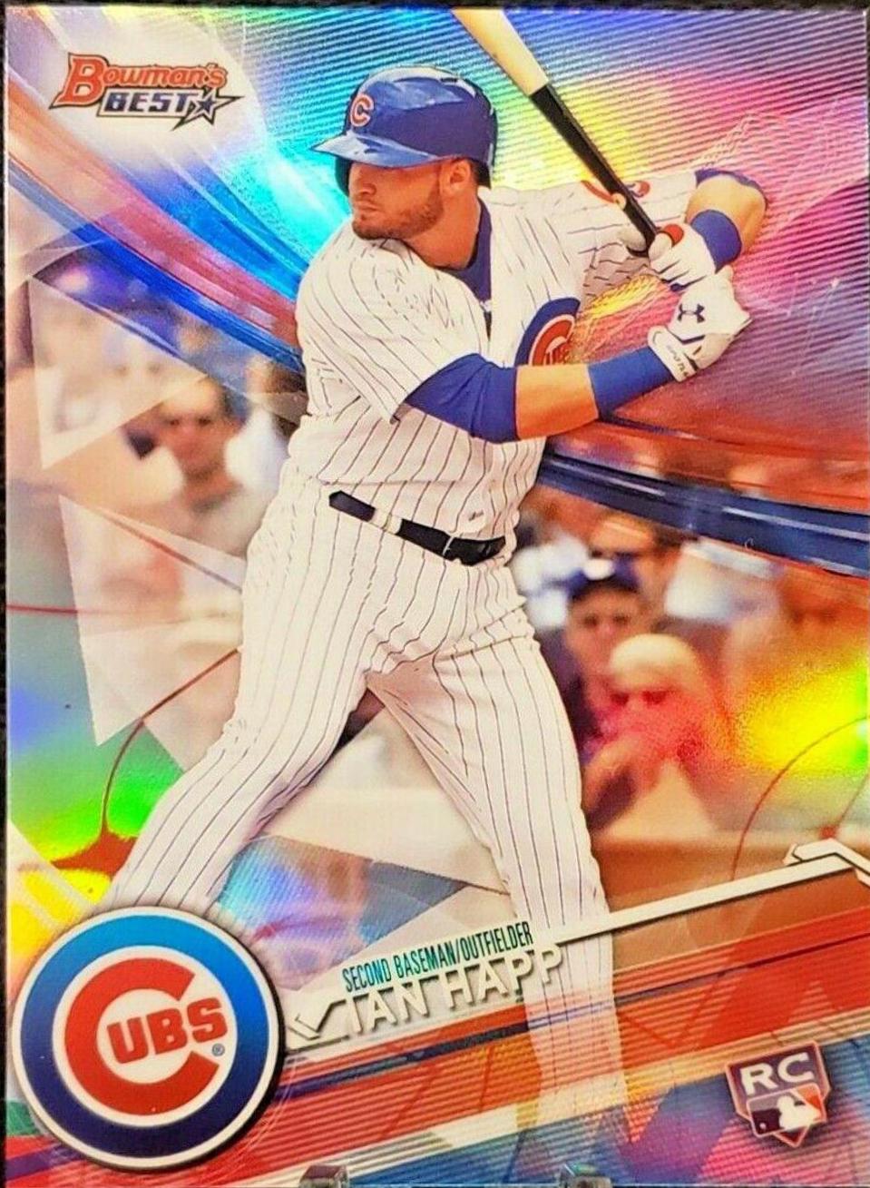 Ian Happ #38 Baseball Cards 2017 Bowman's Best