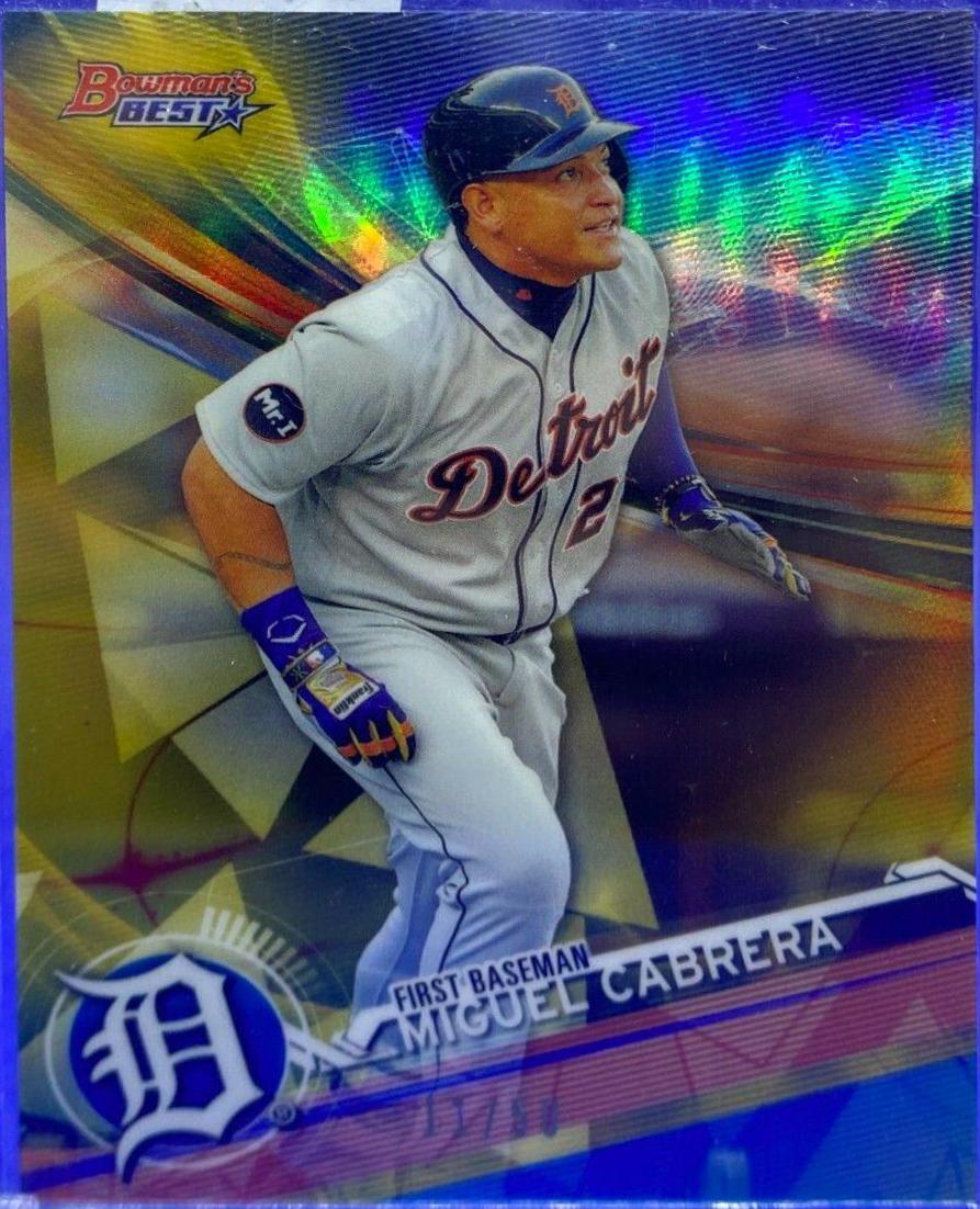 Miguel Cabrera [Gold Refractor] #23