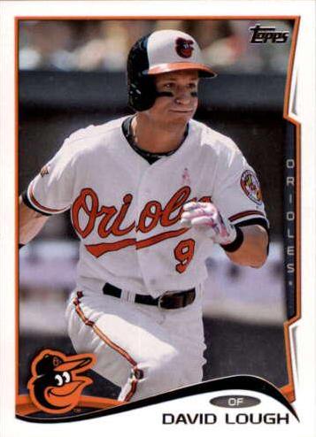 David Lough #US-109 Baseball Cards 2014 Topps Update