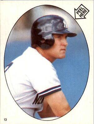 Graig Nettles #13 Baseball Cards 1983 Topps Stickers