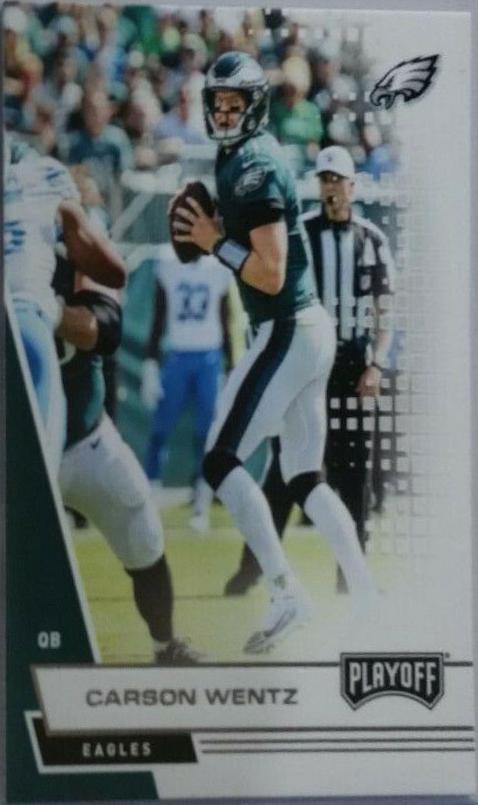 Carson Wentz #184 2020 Panini Playoff Football
