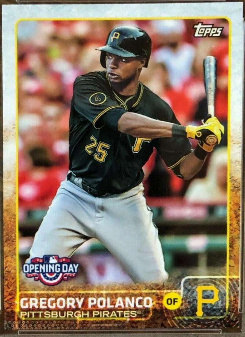 Gregory Polanco #15 Baseball Cards 2015 Topps Opening Day