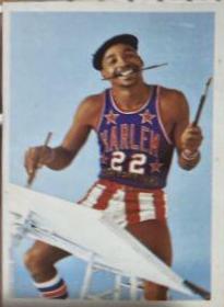 Freddie 'Curly' Neal #27 Basketball Cards 1971 Globetrotters 84