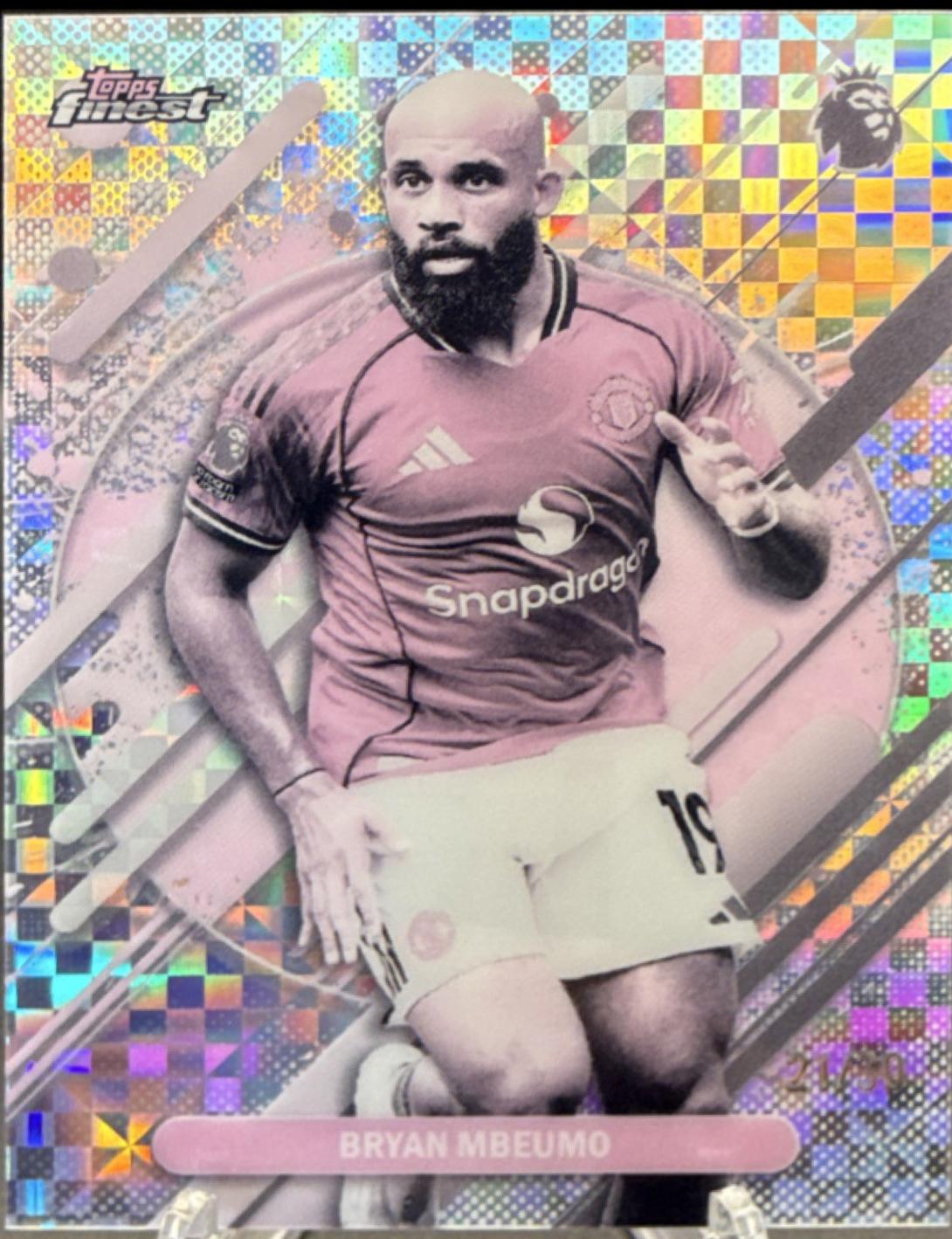 Bryan Mbeumo [White Refractor] #131