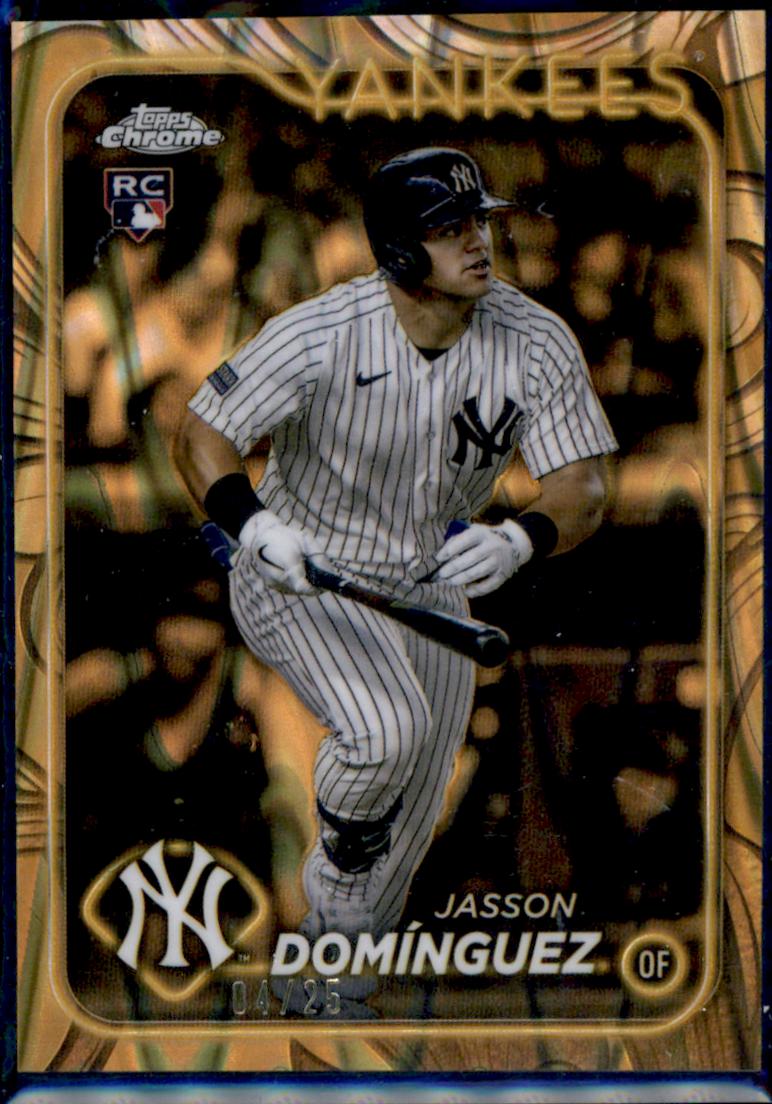 Jasson Dominguez [Gold RayWave Refractor] #89