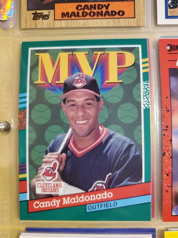 Candy Maldonado #391 Baseball Cards 1991 Donruss