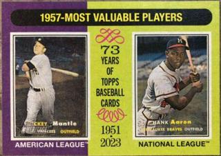 Hank Aaron / Mickey Mantle