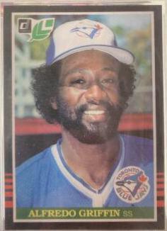 1985 Leaf Alfredo Griffin #230 card