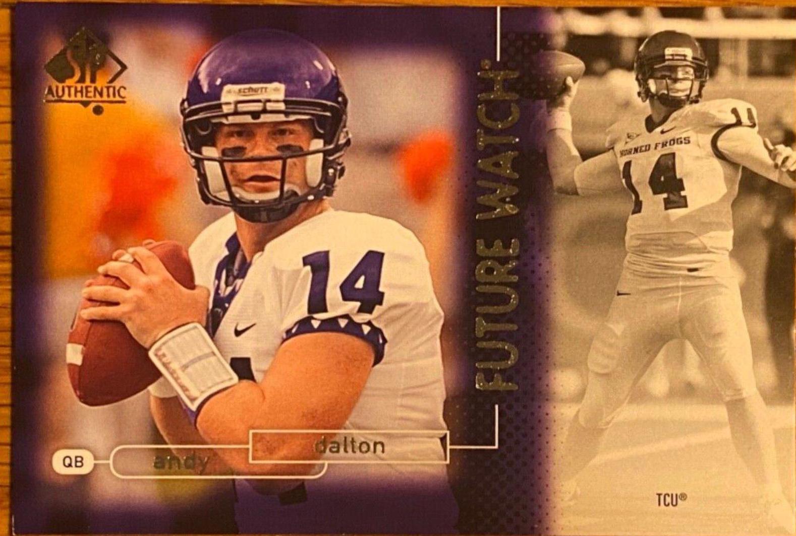 Andy Dalton #103 2011 Sp Authentic Football