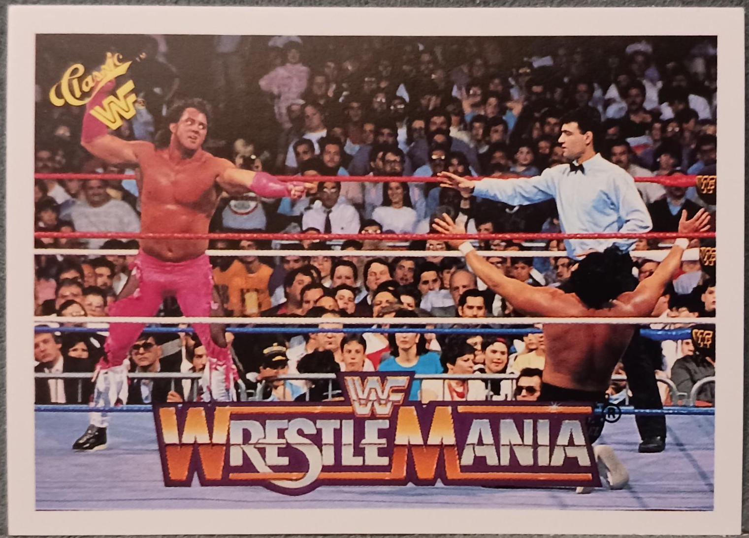 Honky Tonk Man, Brutus 'The Barber' Beefcake #44 Wrestling Cards 1990 Classic WWF The History of Wrestlemania