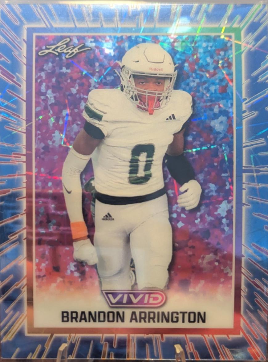 Brandon Arrington #23 2025 Leaf Vivid Football