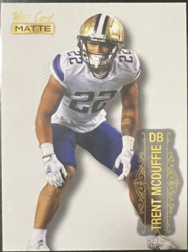 Trent Mcduffie #MB-114 Football Cards 2022 Wild Card Matte