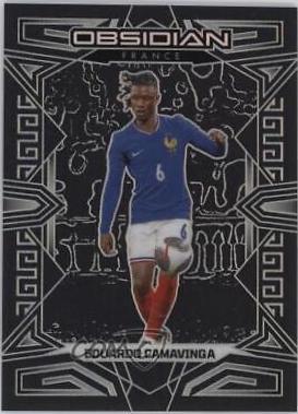 Eduardo Camavinga #159 2023 Panini Obsidian Soccer