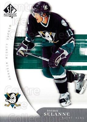 Teemu Selanne #3 Hockey Cards 2005 SP Authentic