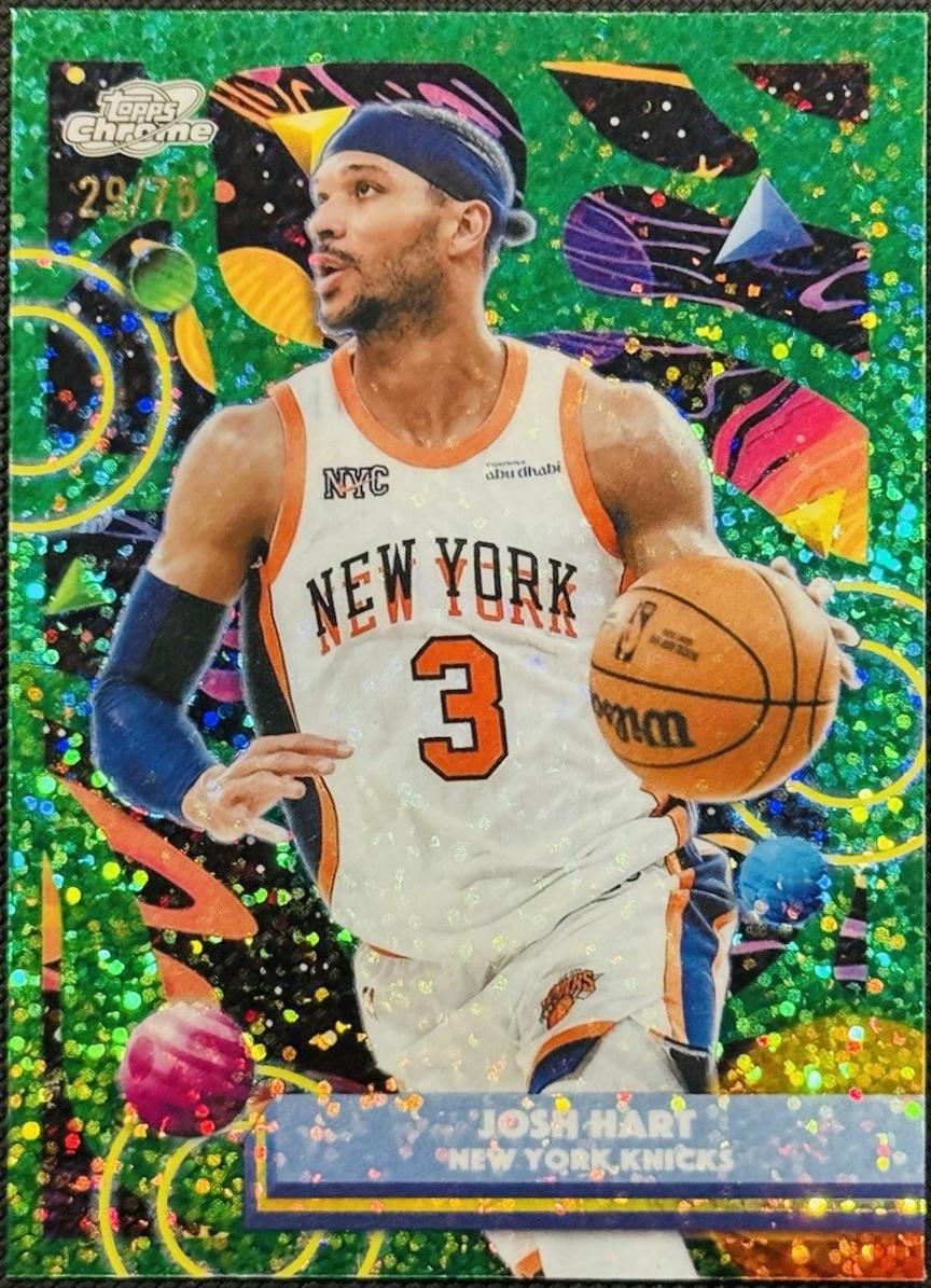Josh Hart [Green Space Dust Refractor] #79