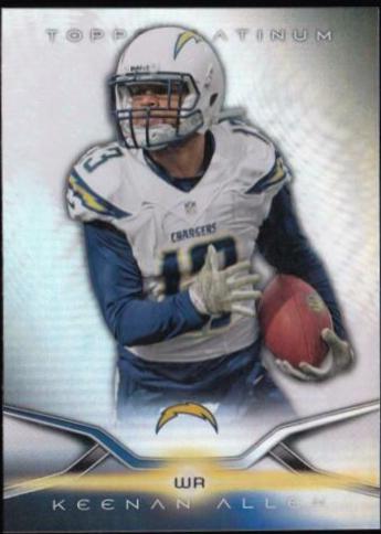 Keenan Allen #8 Football Cards 2014 Topps Platinum