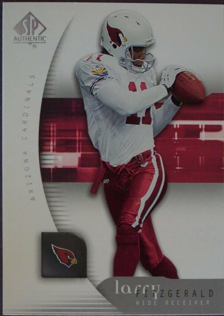 Larry Fitzgerald #2 Football Cards 2005 SP Authentic