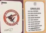Orioles Checklist