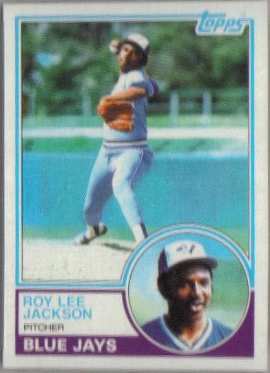 Roy Lee Jackson #427 Baseball Cards 1983 Topps