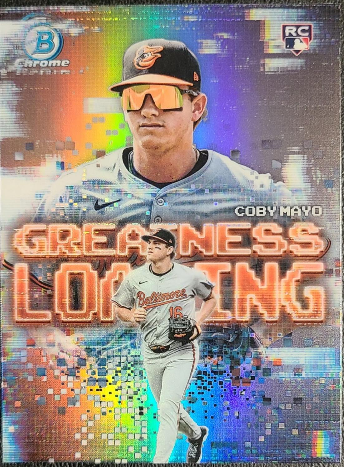 Coby Mayo #GL-2 Baseball Cards 2025 Bowman Greatness Loading
