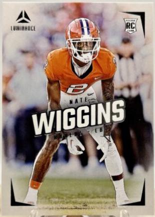 Nate Wiggins #120 Football Cards 2024 Panini Luminance