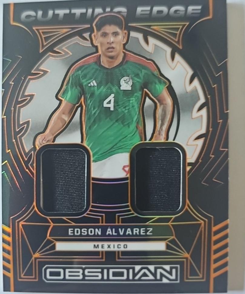 Edson Alvarez [Orange Electric Etch] #CE-EAZ
