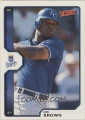 Dee Brown #153 Baseball Cards 2002 Upper Deck Victory Prices