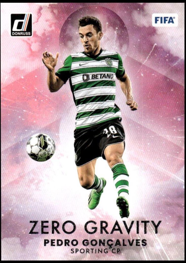 Pedro Goncalves #20 Soccer Cards 2022 Panini Donruss Zero Gravity