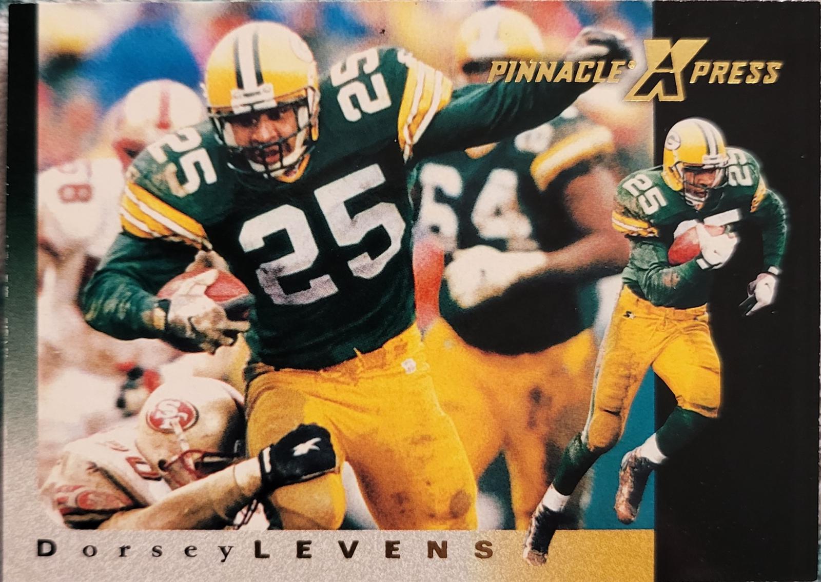 Dorsey Levens #28 Football Cards 1997 Pinnacle X Press