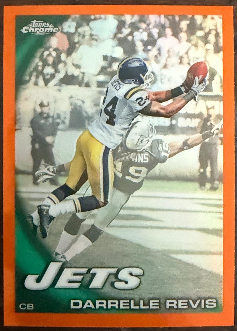 Darrelle Revis #C115 2010 Topps Chrome Football