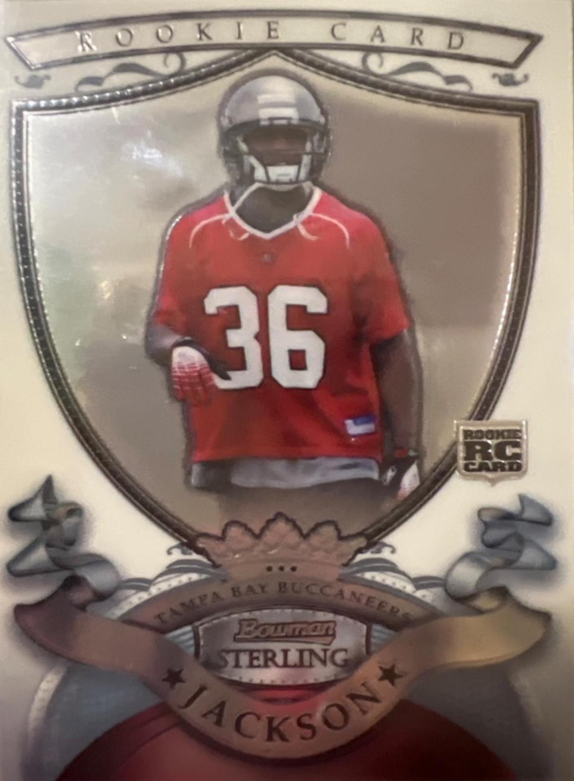 Tanard Jackson #40 2007 Bowman Sterling Football