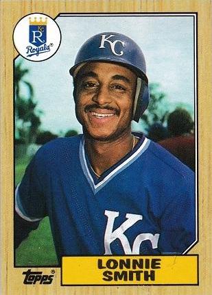 Lonnie Smith #69 Baseball Cards 1987 Topps