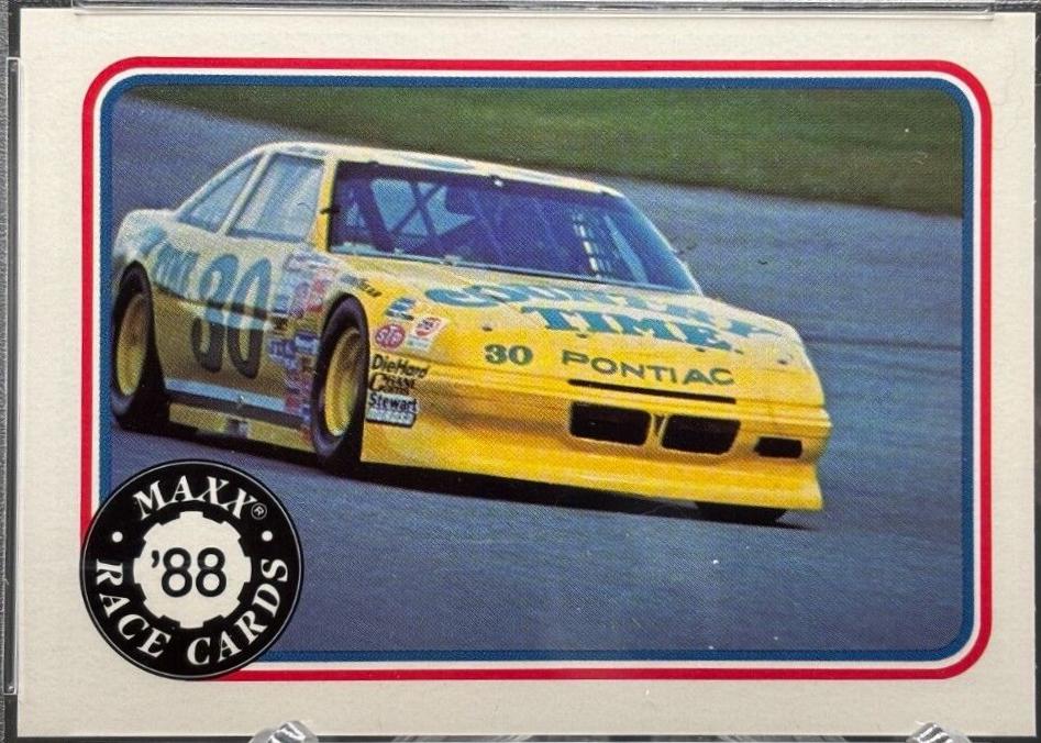 Michael Waltrip's Car #23 Racing Cards 1988 Maxx Charlotte