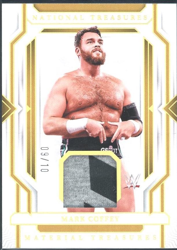 Mark Coffey #4 Wrestling Cards 2024 Panini National Treasures WWE Material Treasures