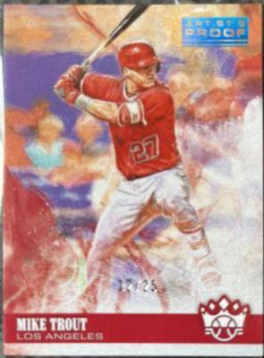 Mike Trout [Artist's Proof Gold] #70