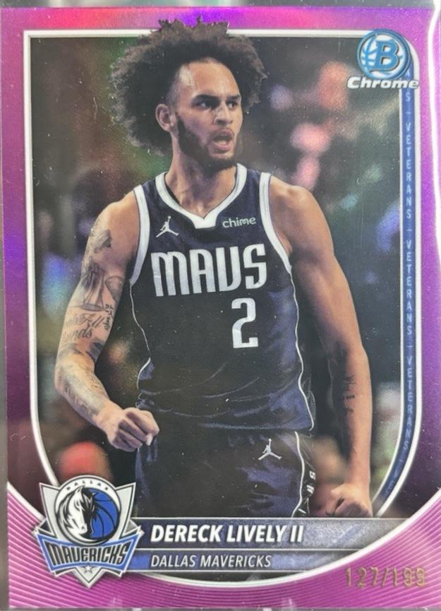 Dereck Lively II [Fuchsia Refractor] #BCV-198