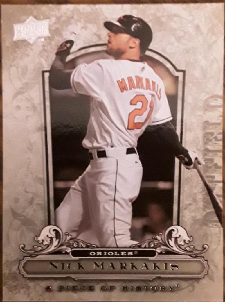 Nick Markakis #12 Baseball Cards 2008 Upper Deck Piece of History