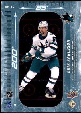 Erik Karlsson #DM-15 Hockey Cards 2023 Upper Deck 200' x 85'