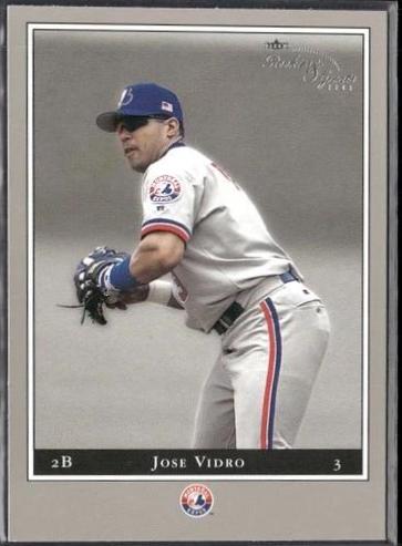 Jose Vidro #39 2003 Fleer Rookies & Greats Baseball