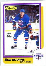 Bob Bourne #14 Hockey Cards 1986 O-Pee-Chee