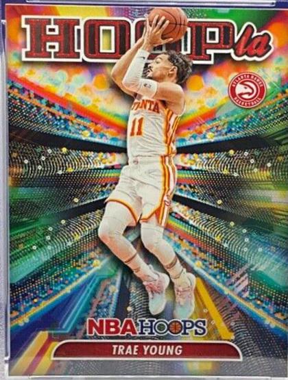 Trae Young [Artist Proof Gold] #12 Basketball Cards 2022 Panini Hoops Hoopla